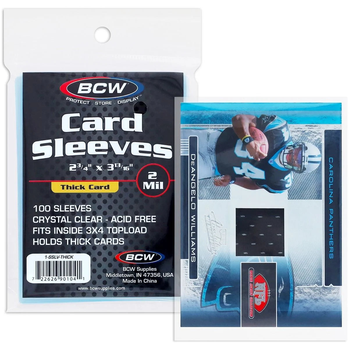BCW Thick Card Sleeves (100 Count)